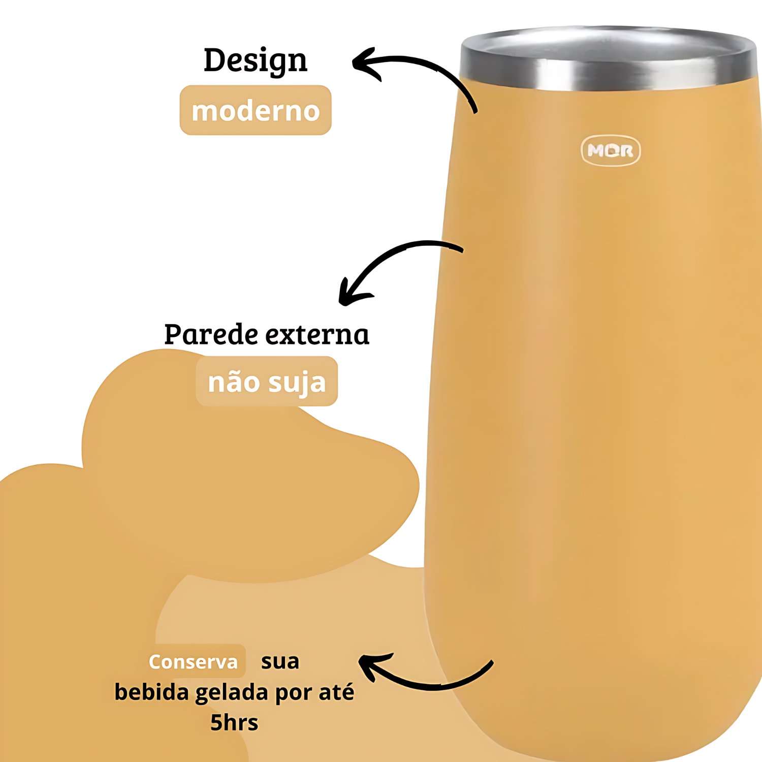 Copo Térmico MOR Espumante 165ml - Imagem 5
