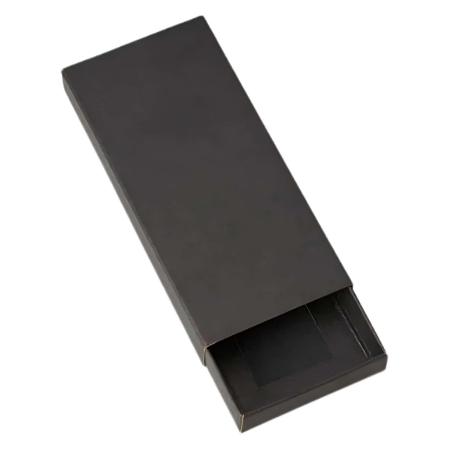 Chaveiro Em Metal E Material Sintético Preto Retangular - Imagem 3