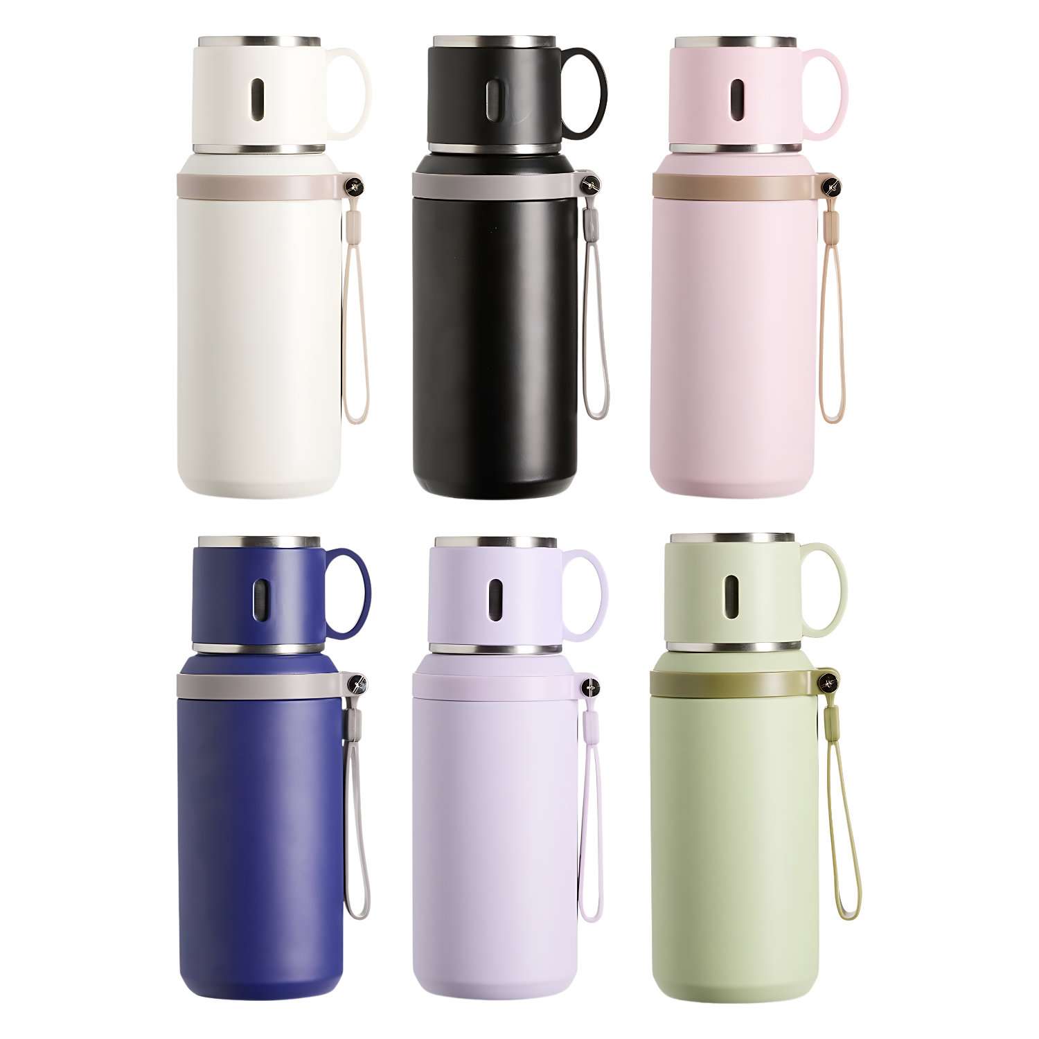 Garrafa Térmica 600ml Com Caneca