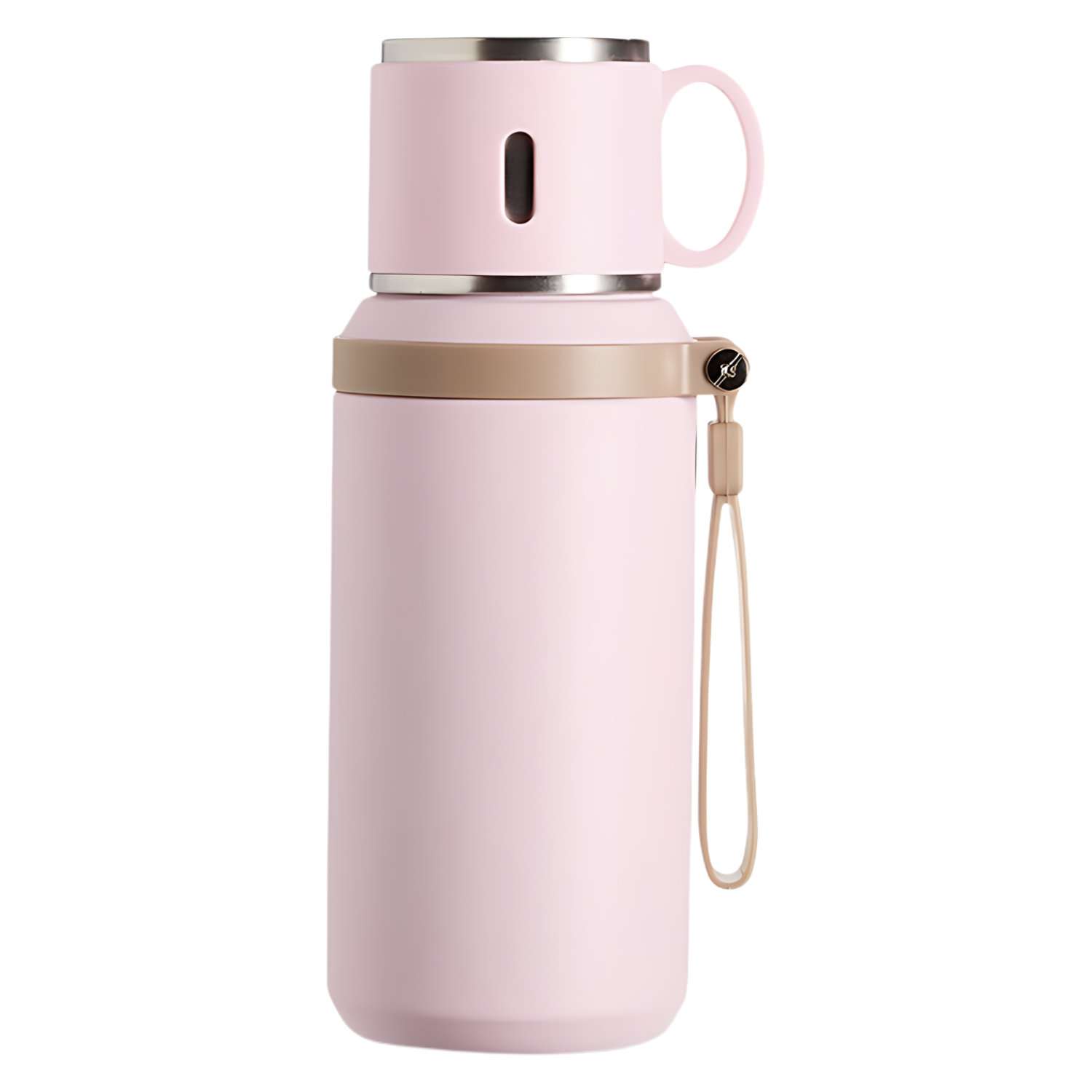 Garrafa Térmica 600ml Com Caneca - Imagem 11