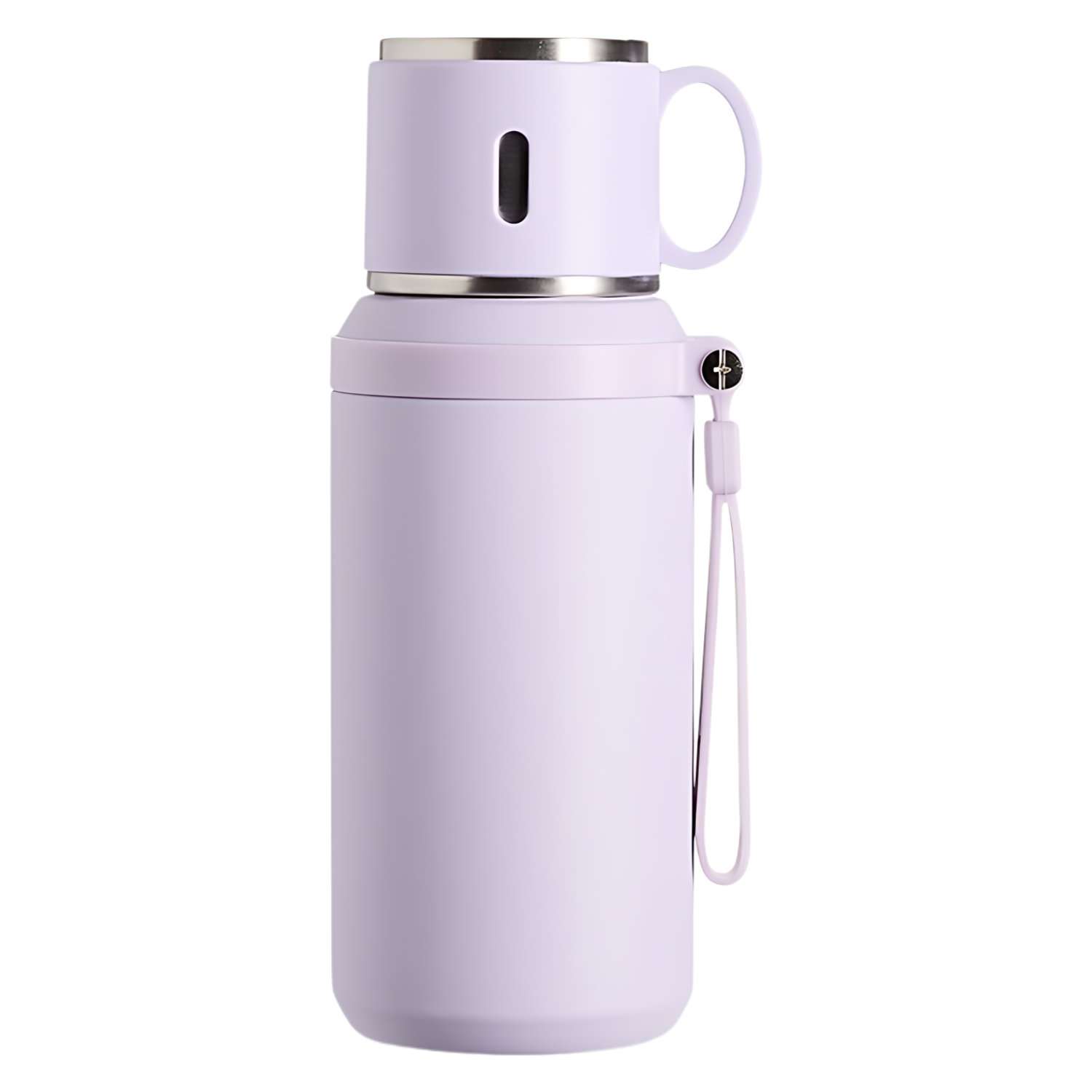 Garrafa Térmica 600ml Com Caneca - Imagem 7