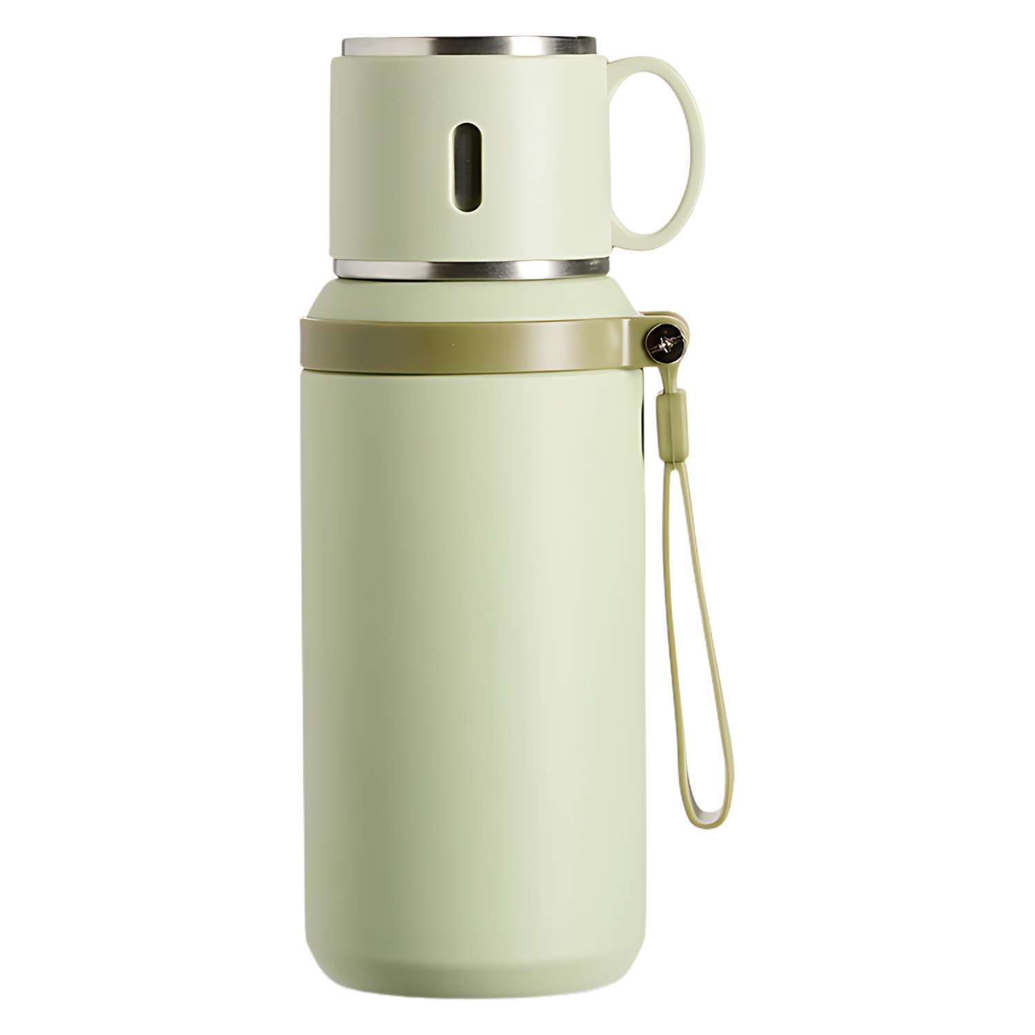 Garrafa Térmica 600ml Com Caneca - Imagem 6