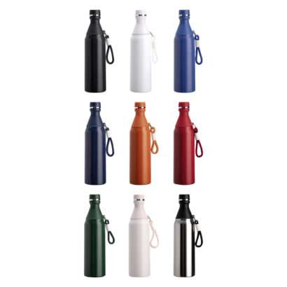 Garrafa Térmica 500ml Com Alça E Mosquetão
