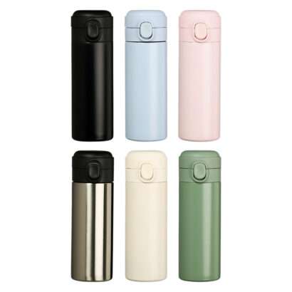 Garrafa Térmica 400ml Com Botão