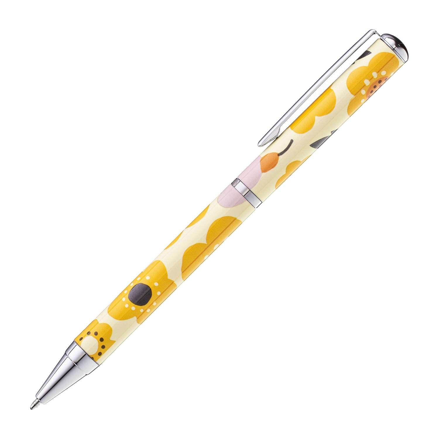 Caneta Crown Personalizada Flores Esferográfica - Imagem 2