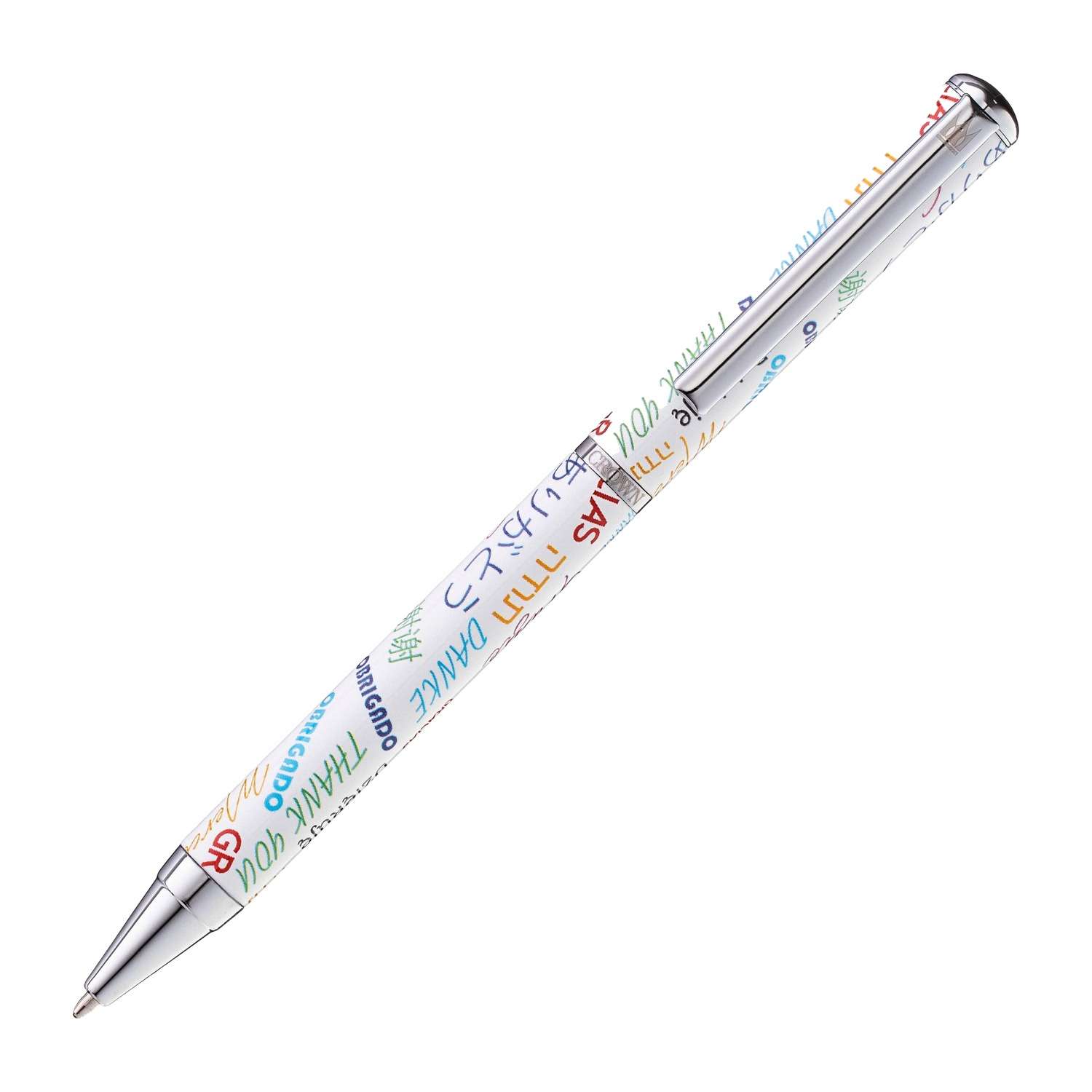 Caneta Crown Personalizada Obrigado Esferográfica