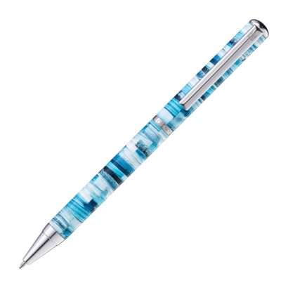 Caneta Crown Personalizada Blue Esferográfica