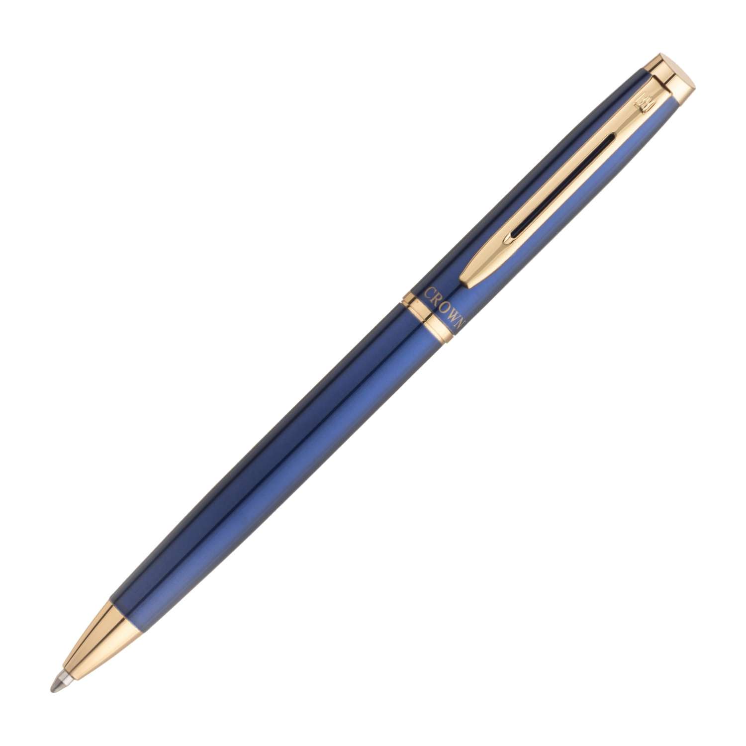 Caneta Crown Personalizada Libra Gold Esferográfica - Imagem 3